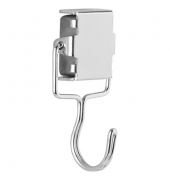 Hakenmagnet silber