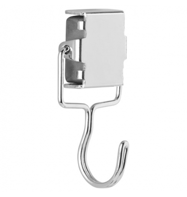 Hakenmagnet silber