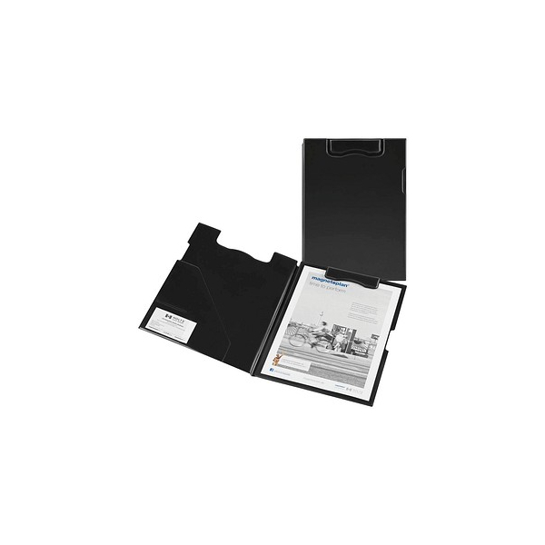 4013695044552 - Klemmbrettmappe Winter Smell 1131612 A4 schwarz Karton mit Kunststoffüberzug 4013695044552 Magnetoplan