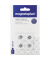 Haftmagnete Design 1681020 20x9mm (ØxH) transparent 4800g Haftkraft
