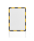 Magnetrahmen magnetofix SAFETY DIN A4 schwarz/gelb