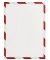 Magnetrahmen magnetofix SAFETY DIN A3 rot/weiß