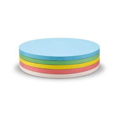 Moderationskarten 111151890, Ø 19cm, Kreis, 130g, farbig sortiert 
