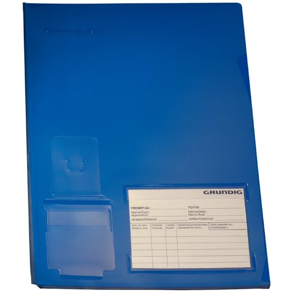 4013835515669 - Diktathülle 744 A4 für 1 Steno- Mikrokassette blau 4013835515669 GRUGGI0125 4013835515669 - Diktathülle 744 A4 für 1 Steno- Mikrokassette blau 4013835515669 GRUGGI0125