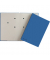 Unterschriftenmappe 24205-02, A4 20 Fächer Hartpappe blau