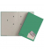 Unterschriftenmappe 24205-03, A4 20 F&auml;cher Hartpappe gr&uuml;n