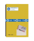 Unterschriftenmappe 24205-05, A4 20 Fächer Hartpappe gelb + grau
