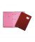 Unterschriftenmappe DE LUXE 24102-01, A4 10 F&auml;cher Graupappe rot + rosa