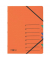 Ordnungsmappe Easy 24061-12, 1-7, orange, A4, 7 F&auml;cher