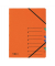 Ordnungsmappe Easy 24061-12, 1-7, orange, A4, 7 F&auml;cher
