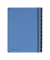 Pultordner Trend 24129 A4 blanko blau 12-teilig