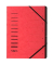 Ordnungsmappe 40058-01, 1-7, rot, A4, 7 F&auml;cher