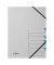 Ordnungsmappe Easy Grey 44307-02, 1-7, grau/blau, Din A4, 7 F&auml;cher