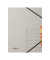 Ordnungsmappe Easy Grey 7 Fächer grau 44307-12