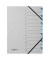 Ordnungsmappe Easy Grey 12 Fächer grau 44312-02