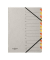 Ordnungsmappe Easy Grey 12 Fächer grau 44312-12