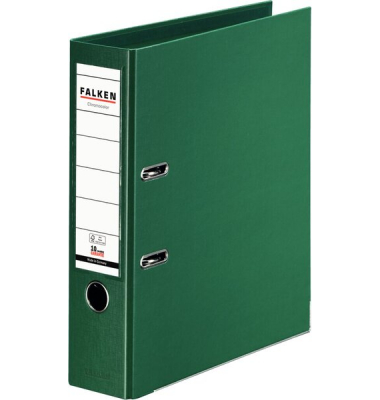 Ordner Chromocolor 11285491, A4 80mm breit Kunststoff vollfarbig grün