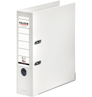 Ordner Chromocolor 11285525, A4 80mm breit Kunststoff vollfarbig weiß