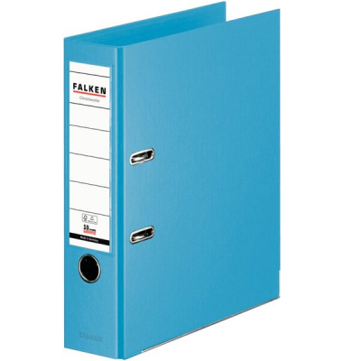 Ordner Chromocolor 11285640, A4 80mm breit Kunststoff vollfarbig hellblau