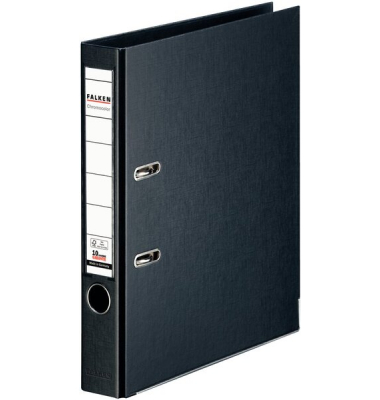 Ordner Chromocolor 11285855, A4 50mm schmal PP vollfarbig schwarz