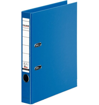 Ordner Chromocolor 11285913, A4 50mm schmal PP vollfarbig blau