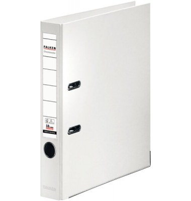 Ordner Chromocolor 11285996, A4 50mm schmal PP vollfarbig weiß