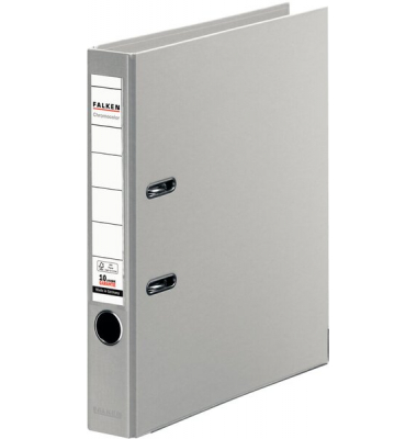 Ordner Chromocolor 11286036, A4 50mm schmal PP vollfarbig grau