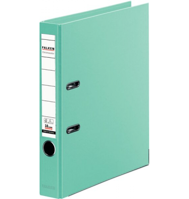 Ordner Chromocolor 11286044, A4 50mm schmal PP vollfarbig mint