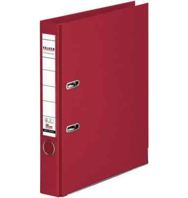 Ordner Chromocolor 11286374, A4 50mm schmal PP vollfarbig bordeaux