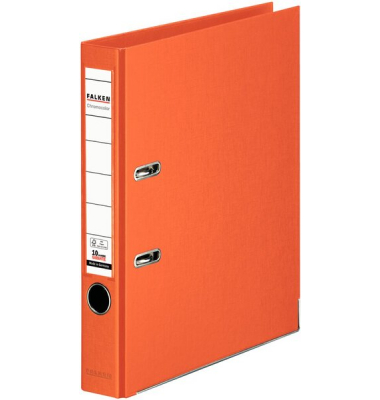 Ordner Chromocolor 11286531, A4 50mm schmal PP vollfarbig orange