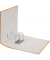 Ordner Color Vegan 11286721, A4 80mm breit PP vollfarbig orange