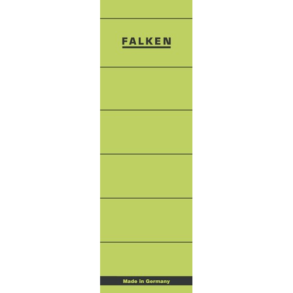 4014481085551 - Rückenschilder 11286812 grün breit kurz 60x190mm selbstklebend 4014481085551 10 Stück