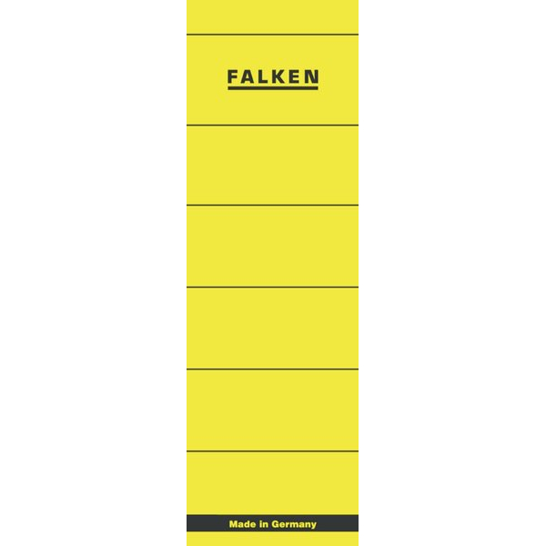 4014481085568 - Rückenschilder 11286838 gelb breit kurz 60x190mm selbstklebend 4014481085568 10 Stück