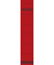 Rückenschilder kurz/schmal rot 36x190mm