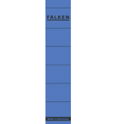 Rückenschilder kurz/schmal blau 36x190mm