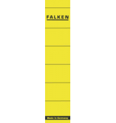 Rückenschilder kurz/schmal gelb 36x190mm