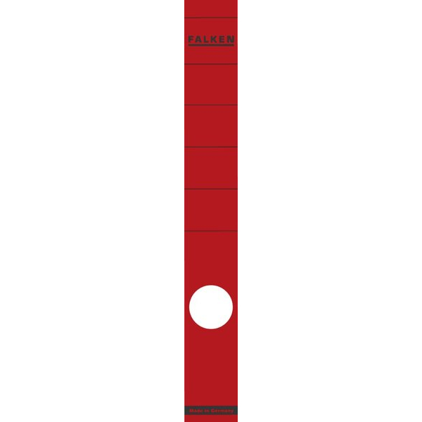 4014481085650 - Rückenschilder 11287026 rot schmal lang 36x290mm selbstklebend 4014481085650 10 Stück