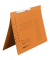 Pendelhefter 15033702, A4 orange Recyclingkarton 320g