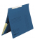 Pendelhefter 15033800, A4 blau Recyclingkarton 320g