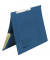 Pendelhefter 15033808, A4 blau Recyclingkarton 320g