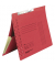 Pendelhefter 15033812, A4 rot Recyclingkarton 320g