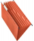 Personalmappe UniReg DIN A4 230g/m² mit Organisationsaufdruck Kraftkarton rot