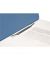 Ösenhefter 80003809, A4 blau halber Vorderdeckel, Recyclingkarton 250g