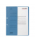 &Ouml;senhefter Manila - RC - Serie 80003809, A4 blau halber Vorderdeckel, Recyclingkarton 250g
