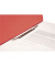 Ösenhefter 80003817, A4 rot halber Vorderdeckel, Recyclingkarton 250g