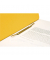 Ösenhefter 80003825, A4 gelb halber Vorderdeckel, Recyclingkarton 250g