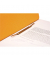 Ösenhefter 80000516, A4 orange halber Vorderdeckel, Recyclingkarton 250g