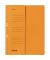 Ösenhefter 80003874, A4 orange halber Vorderdeckel, Recycling-Manilakarton 250g