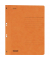 &Ouml;senhefter Manila -RC - Serie 80003924, A4 orange ganzer Vorderdeckel, Recyclingkarton 250g