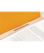 Ösenhefter 80003924, A4 orange ganzer Vorderdeckel, Recyclingkarton 250g